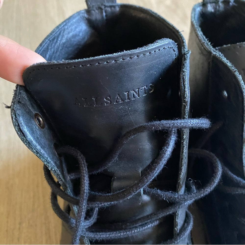 ALLSAINTS LEATHER MEN BOOTS - Picture 2 of 9